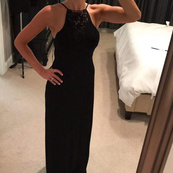 Astr Dresses & Skirts - 👗 Long black light dress size Small NEW WITH TAGS